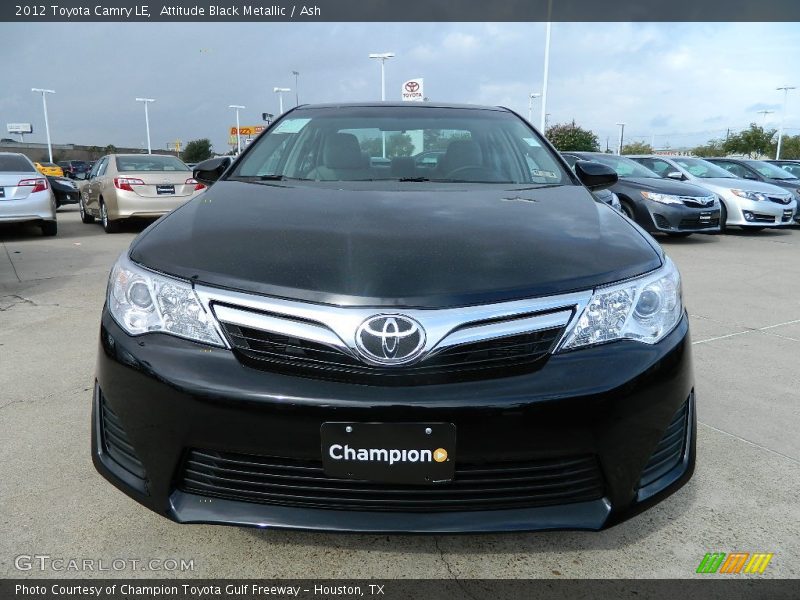 Attitude Black Metallic / Ash 2012 Toyota Camry LE