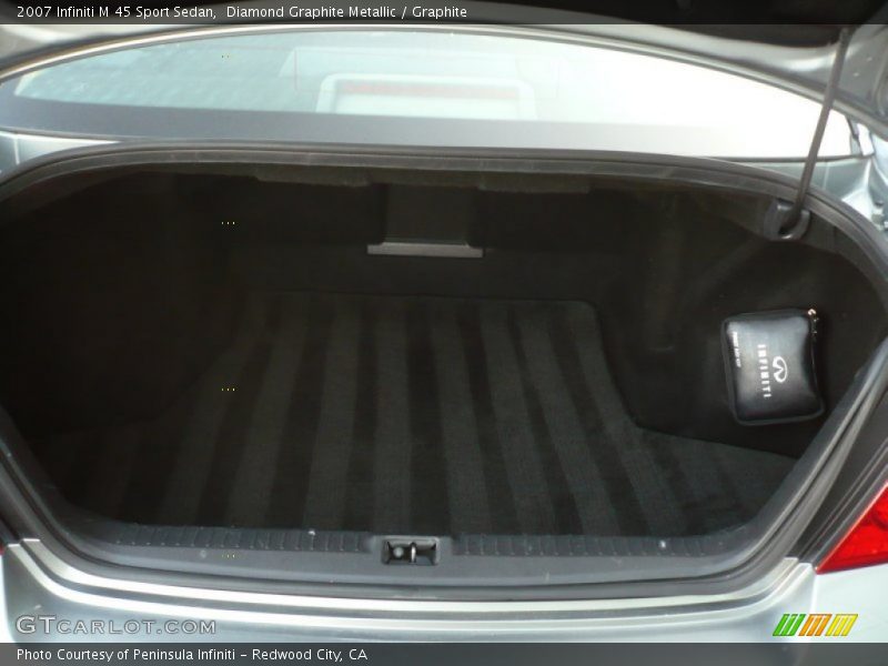 Diamond Graphite Metallic / Graphite 2007 Infiniti M 45 Sport Sedan
