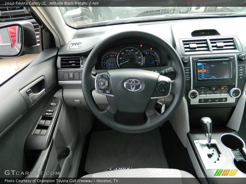 Attitude Black Metallic / Ash 2012 Toyota Camry LE