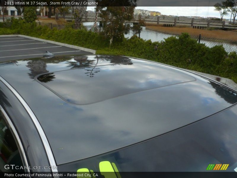 Storm Front Gray / Graphite 2011 Infiniti M 37 Sedan