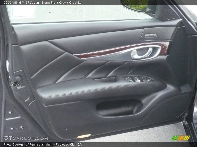 Storm Front Gray / Graphite 2011 Infiniti M 37 Sedan