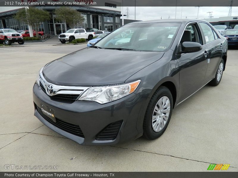 Magnetic Gray Metallic / Ash 2012 Toyota Camry LE