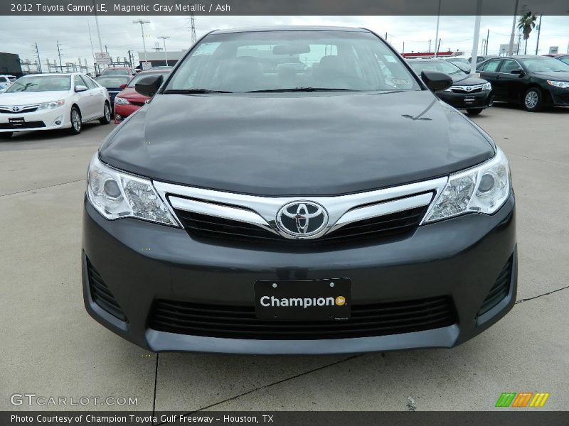 Magnetic Gray Metallic / Ash 2012 Toyota Camry LE