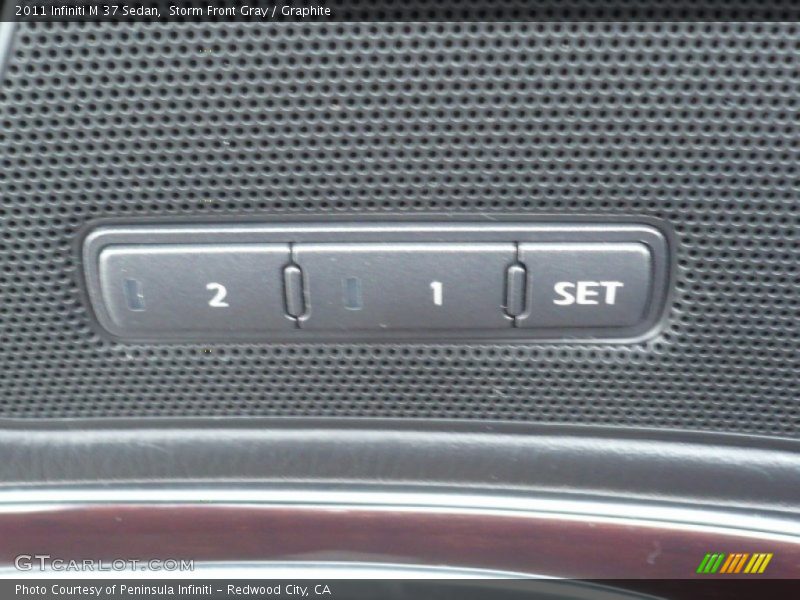 Storm Front Gray / Graphite 2011 Infiniti M 37 Sedan
