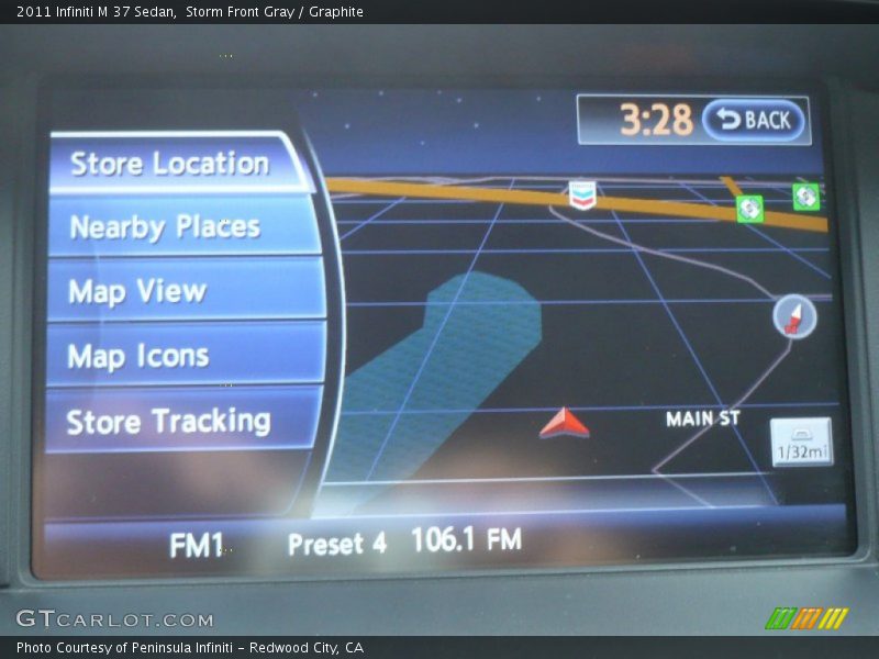 Storm Front Gray / Graphite 2011 Infiniti M 37 Sedan