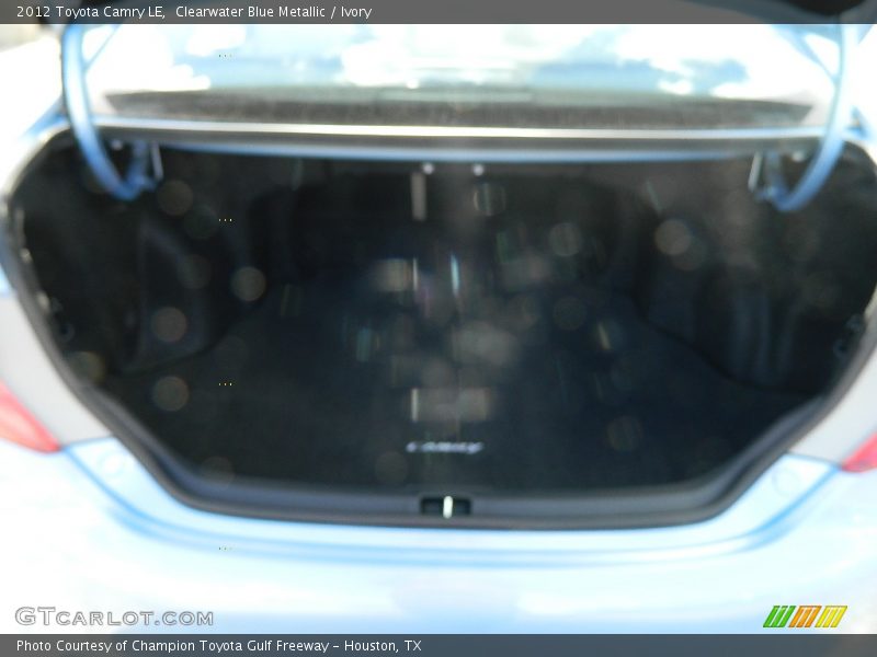 Clearwater Blue Metallic / Ivory 2012 Toyota Camry LE