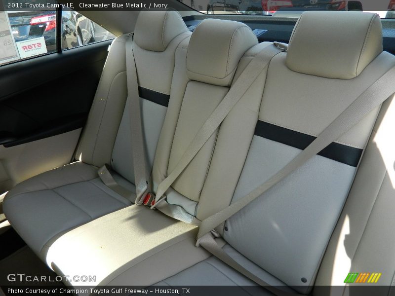 Clearwater Blue Metallic / Ivory 2012 Toyota Camry LE