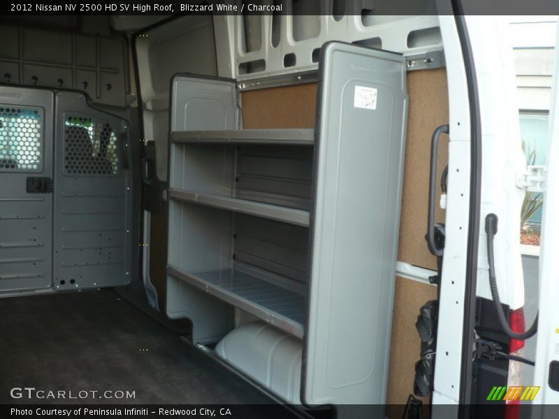 Blizzard White / Charcoal 2012 Nissan NV 2500 HD SV High Roof