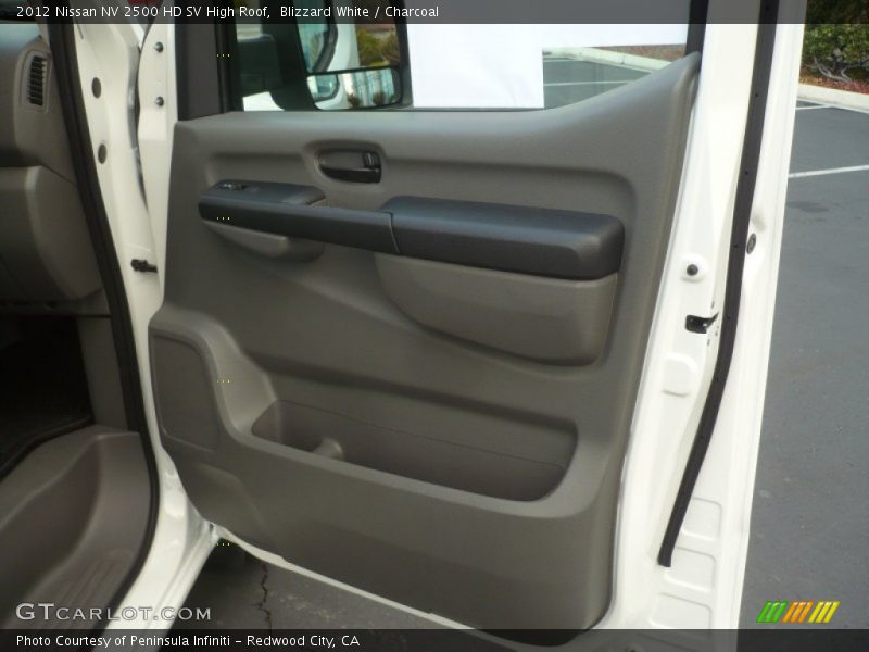 Blizzard White / Charcoal 2012 Nissan NV 2500 HD SV High Roof