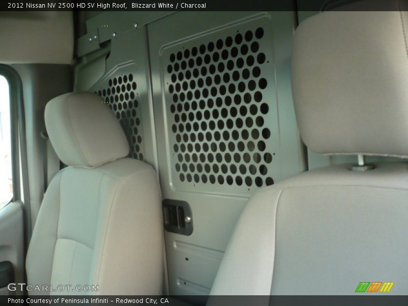 Blizzard White / Charcoal 2012 Nissan NV 2500 HD SV High Roof