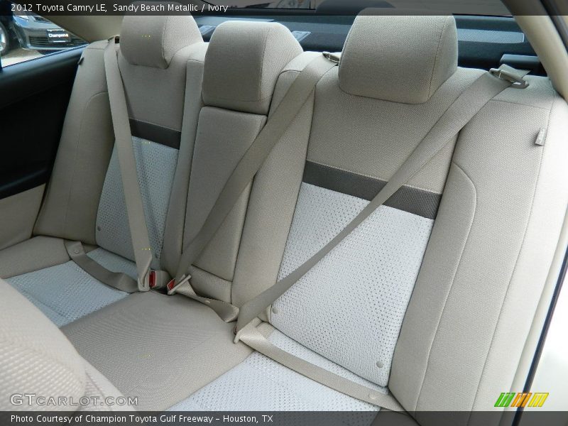 Sandy Beach Metallic / Ivory 2012 Toyota Camry LE