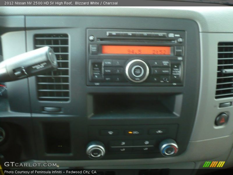 Blizzard White / Charcoal 2012 Nissan NV 2500 HD SV High Roof