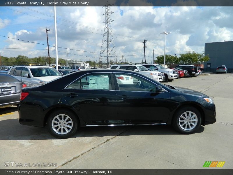 Cosmic Gray Mica / Ivory 2012 Toyota Camry LE