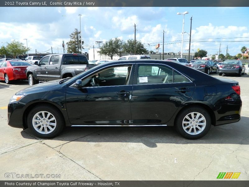 Cosmic Gray Mica / Ivory 2012 Toyota Camry LE