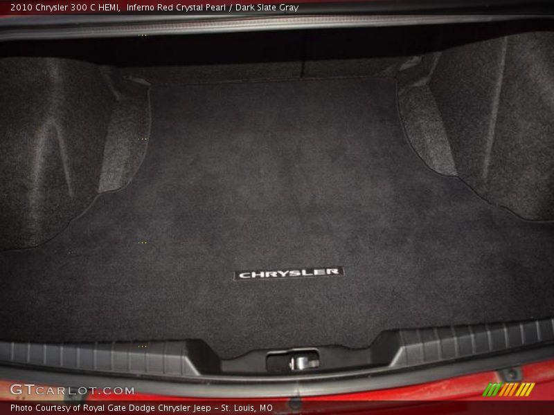 Inferno Red Crystal Pearl / Dark Slate Gray 2010 Chrysler 300 C HEMI