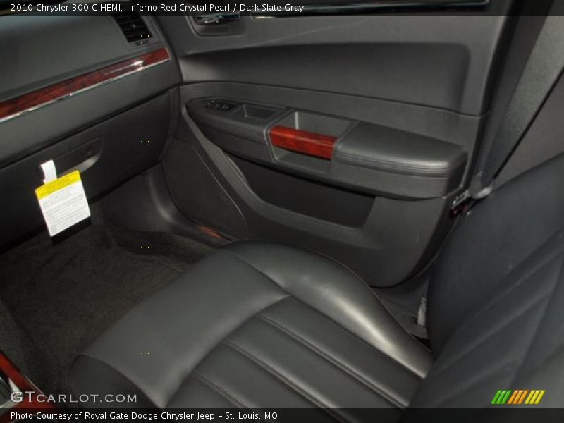 Inferno Red Crystal Pearl / Dark Slate Gray 2010 Chrysler 300 C HEMI