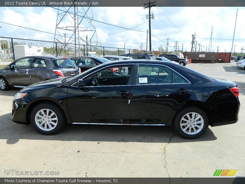 Attitude Black Metallic / Ash 2012 Toyota Camry LE