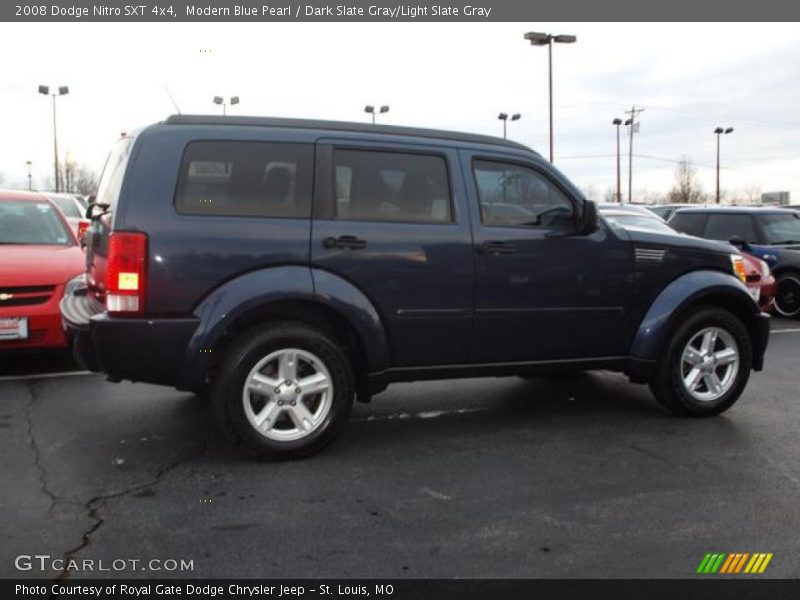 Modern Blue Pearl / Dark Slate Gray/Light Slate Gray 2008 Dodge Nitro SXT 4x4
