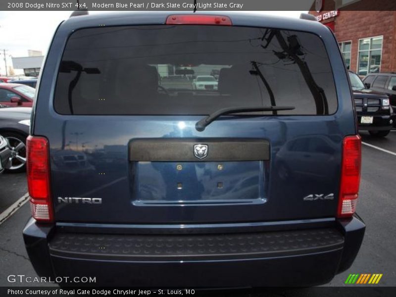 Modern Blue Pearl / Dark Slate Gray/Light Slate Gray 2008 Dodge Nitro SXT 4x4