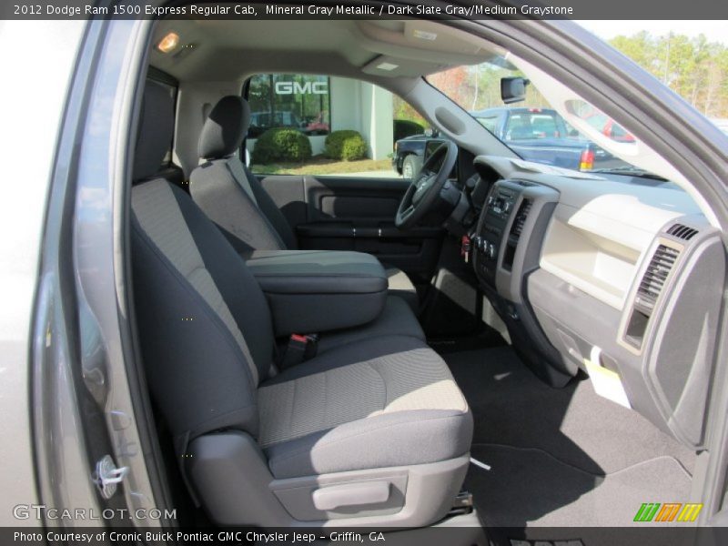 Mineral Gray Metallic / Dark Slate Gray/Medium Graystone 2012 Dodge Ram 1500 Express Regular Cab