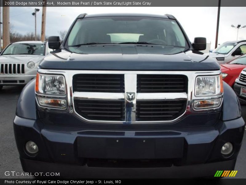 Modern Blue Pearl / Dark Slate Gray/Light Slate Gray 2008 Dodge Nitro SXT 4x4