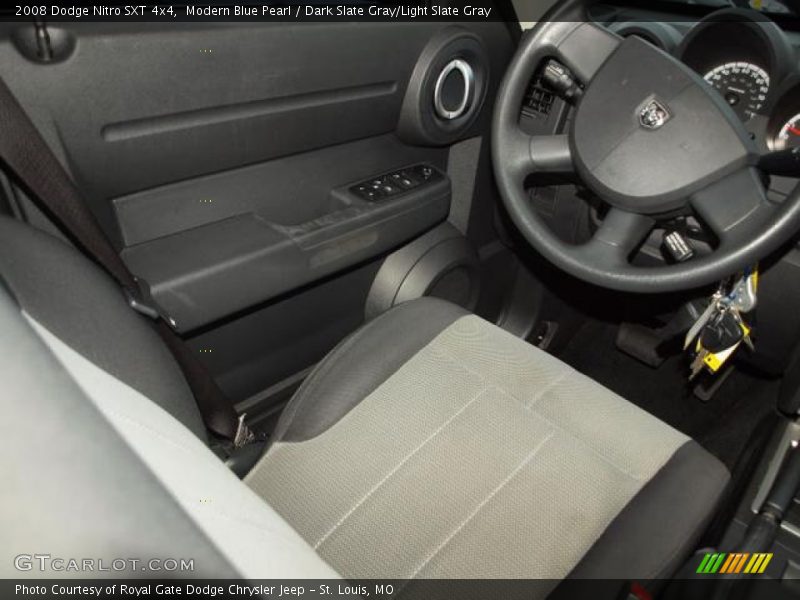 Modern Blue Pearl / Dark Slate Gray/Light Slate Gray 2008 Dodge Nitro SXT 4x4