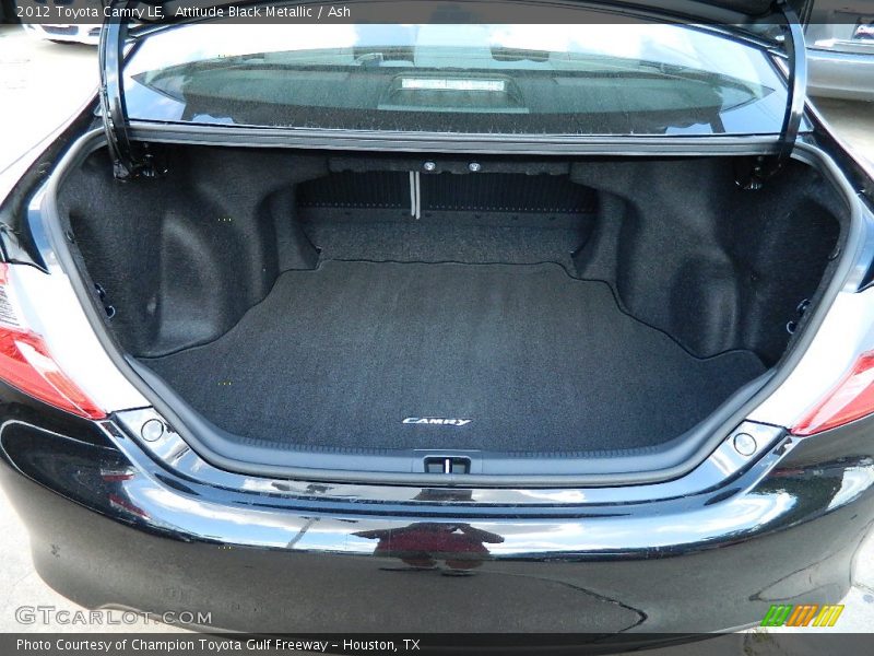 Attitude Black Metallic / Ash 2012 Toyota Camry LE