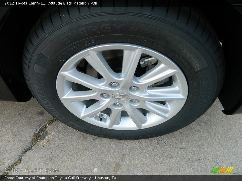 Attitude Black Metallic / Ash 2012 Toyota Camry LE