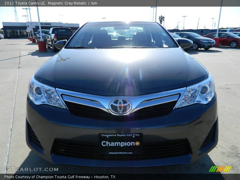 Magnetic Gray Metallic / Ash 2012 Toyota Camry LE