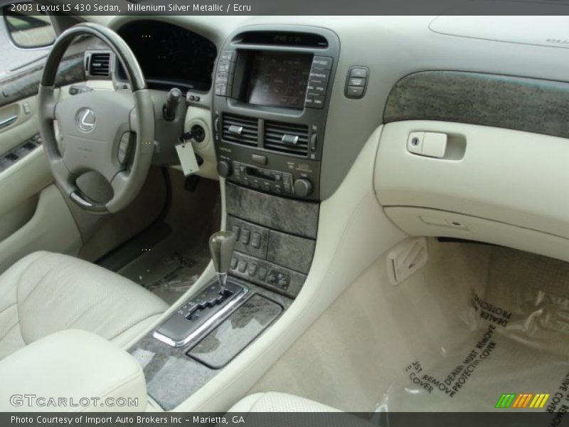 Millenium Silver Metallic / Ecru 2003 Lexus LS 430 Sedan