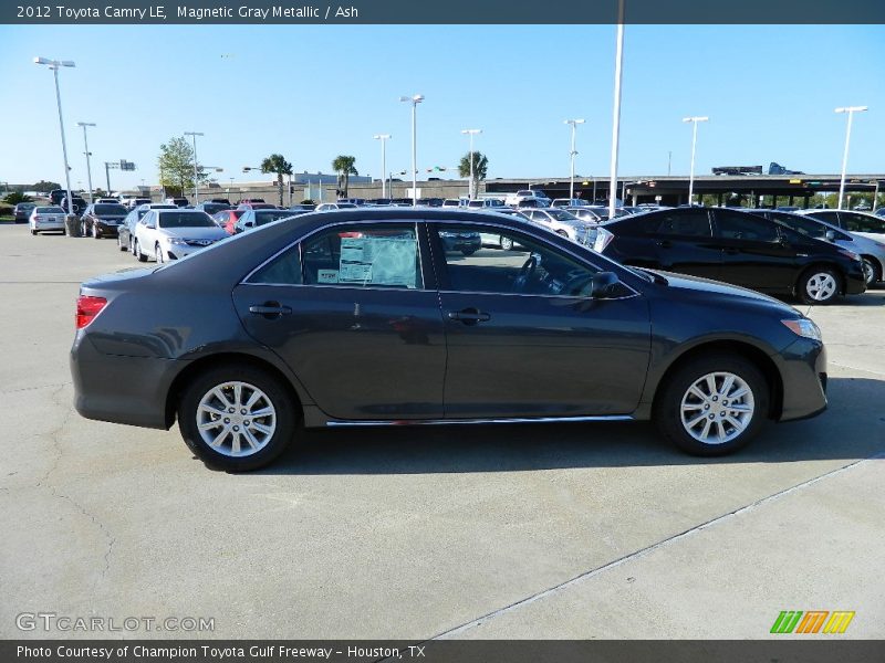 Magnetic Gray Metallic / Ash 2012 Toyota Camry LE