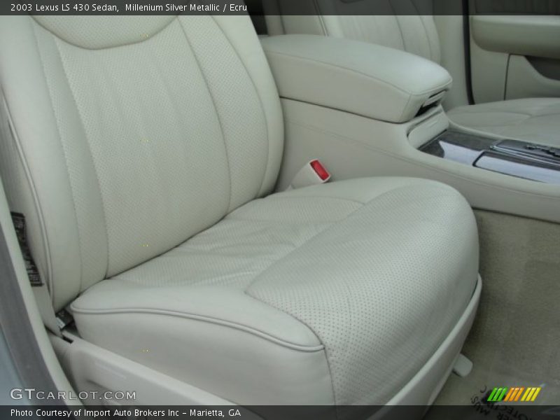 Millenium Silver Metallic / Ecru 2003 Lexus LS 430 Sedan