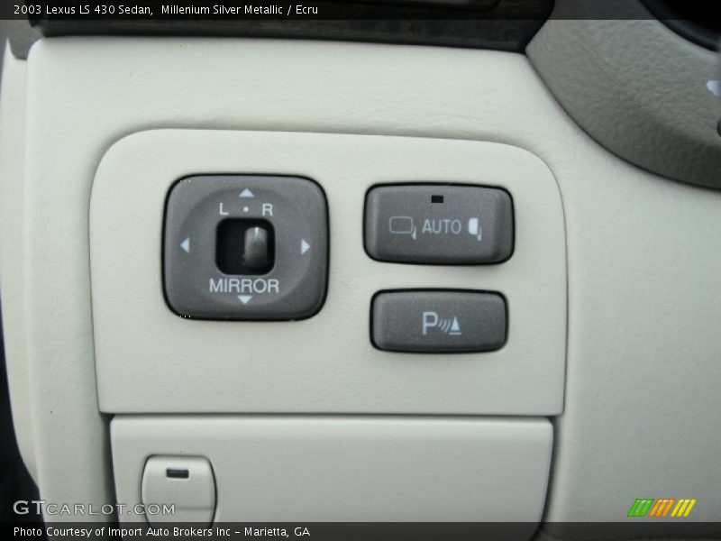 Millenium Silver Metallic / Ecru 2003 Lexus LS 430 Sedan