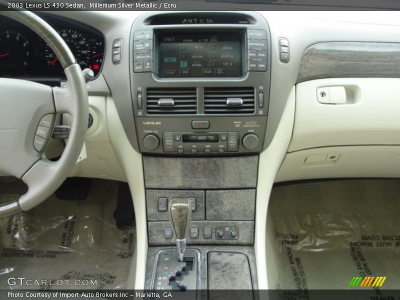 Millenium Silver Metallic / Ecru 2003 Lexus LS 430 Sedan