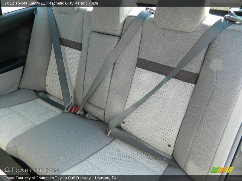 Magnetic Gray Metallic / Ash 2012 Toyota Camry LE