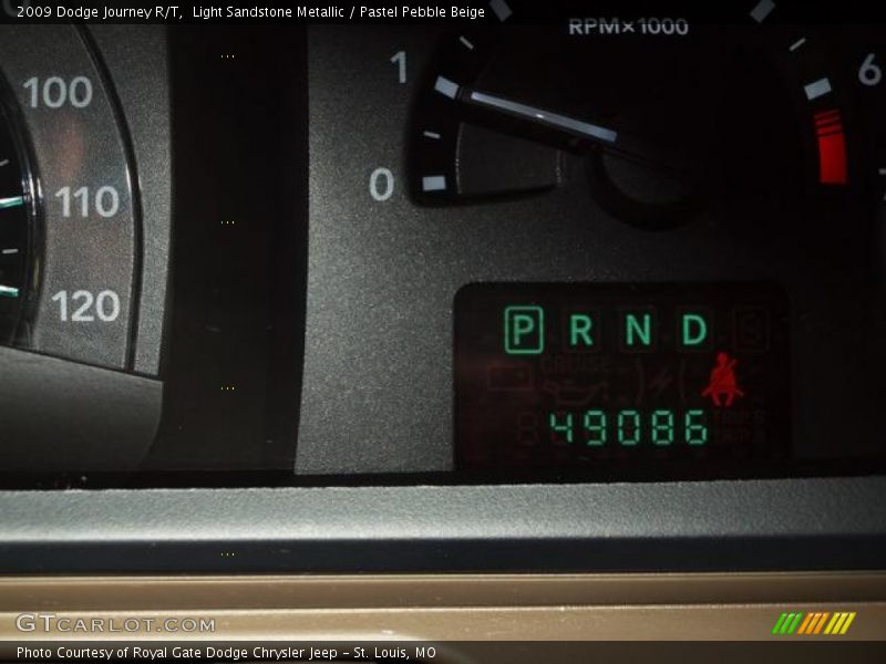 Light Sandstone Metallic / Pastel Pebble Beige 2009 Dodge Journey R/T