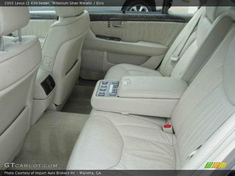 Millenium Silver Metallic / Ecru 2003 Lexus LS 430 Sedan