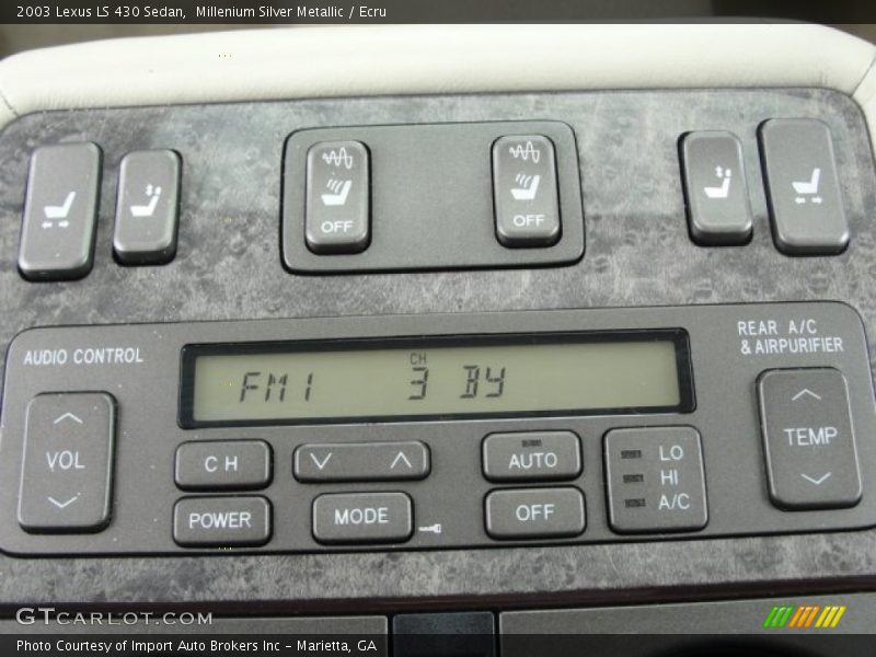 Millenium Silver Metallic / Ecru 2003 Lexus LS 430 Sedan