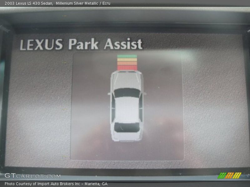 Millenium Silver Metallic / Ecru 2003 Lexus LS 430 Sedan