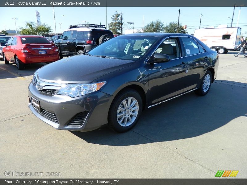 Magnetic Gray Metallic / Ash 2012 Toyota Camry LE