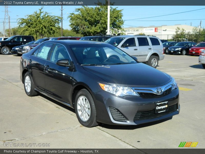 Magnetic Gray Metallic / Ash 2012 Toyota Camry LE