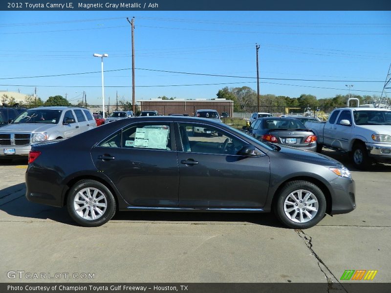Magnetic Gray Metallic / Ash 2012 Toyota Camry LE