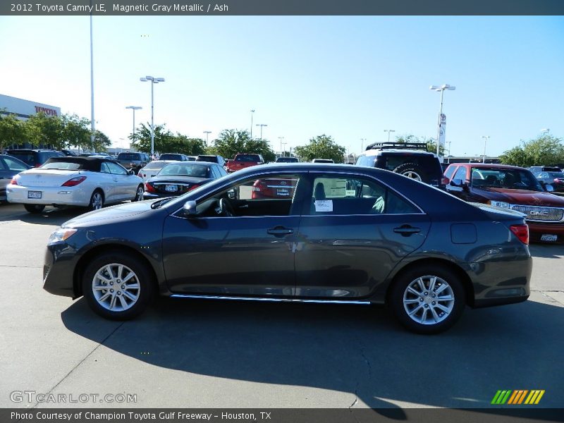 Magnetic Gray Metallic / Ash 2012 Toyota Camry LE