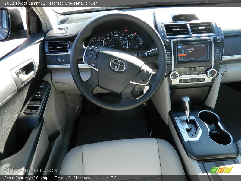 Magnetic Gray Metallic / Ash 2012 Toyota Camry LE