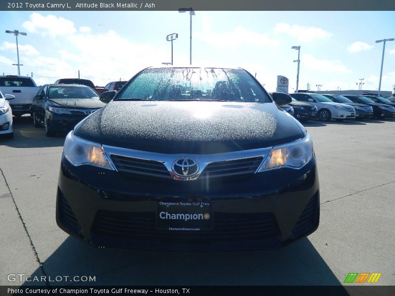 Attitude Black Metallic / Ash 2012 Toyota Camry L