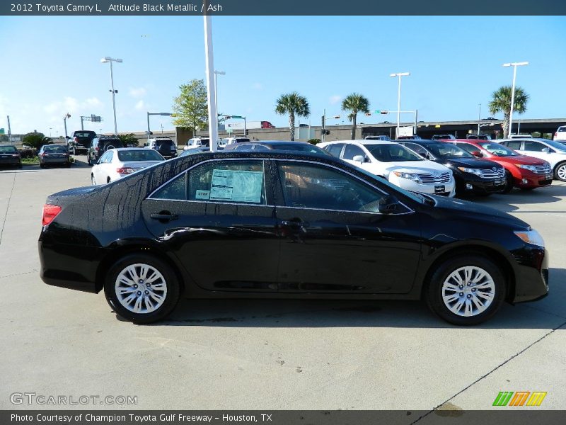 Attitude Black Metallic / Ash 2012 Toyota Camry L