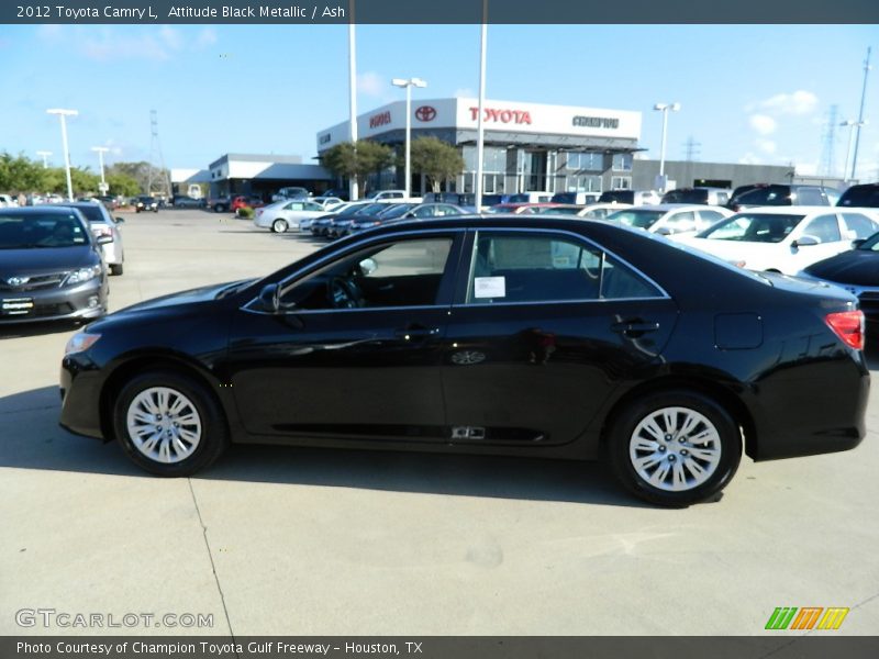 Attitude Black Metallic / Ash 2012 Toyota Camry L