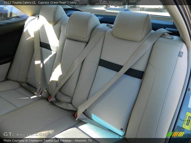 Cypress Green Pearl / Ivory 2012 Toyota Camry LE