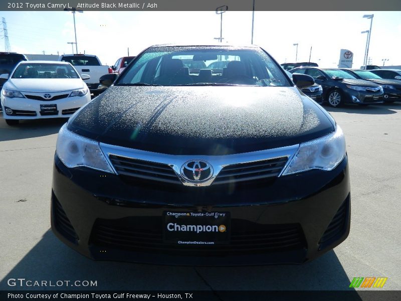 Attitude Black Metallic / Ash 2012 Toyota Camry L