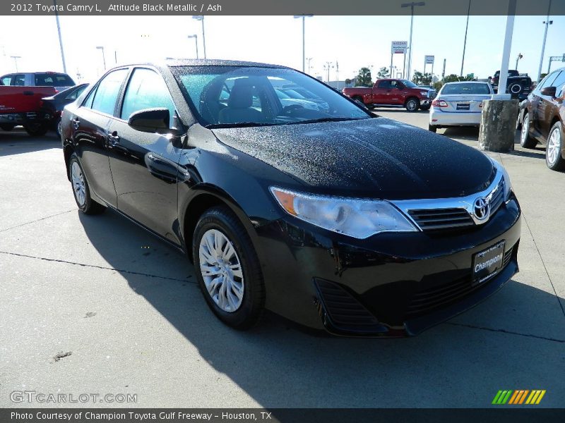 Attitude Black Metallic / Ash 2012 Toyota Camry L
